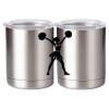 10 oz. Silver Stainless Steel Short Tumbler Thumbnail