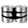 10 oz. Silver Stainless Steel Short Tumbler Thumbnail