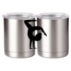 10 oz. Silver Stainless Steel Short Tumbler Thumbnail