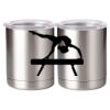 10 oz. Silver Stainless Steel Short Tumbler Thumbnail