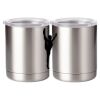10 oz. Silver Stainless Steel Short Tumbler Thumbnail
