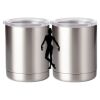 10 oz. Silver Stainless Steel Short Tumbler Thumbnail