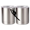 10 oz. Silver Stainless Steel Short Tumbler Thumbnail