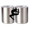 10 oz. Silver Stainless Steel Short Tumbler Thumbnail
