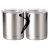 10 oz. Silver Stainless Steel Short Tumbler Thumbnail