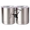 10 oz. Silver Stainless Steel Short Tumbler Thumbnail