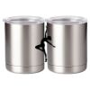 10 oz. Silver Stainless Steel Short Tumbler Thumbnail
