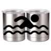 10 oz. Silver Stainless Steel Short Tumbler Thumbnail