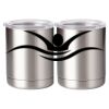 10 oz. Silver Stainless Steel Short Tumbler Thumbnail