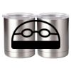 10 oz. Silver Stainless Steel Short Tumbler Thumbnail
