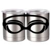 10 oz. Silver Stainless Steel Short Tumbler Thumbnail