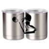10 oz. Silver Stainless Steel Short Tumbler Thumbnail