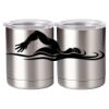 10 oz. Silver Stainless Steel Short Tumbler Thumbnail