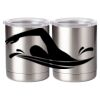 10 oz. Silver Stainless Steel Short Tumbler Thumbnail