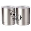 10 oz. Silver Stainless Steel Short Tumbler Thumbnail