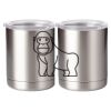 10 oz. Silver Stainless Steel Short Tumbler Thumbnail