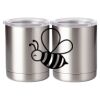 10 oz. Silver Stainless Steel Short Tumbler Thumbnail