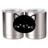 10 oz. Silver Stainless Steel Short Tumbler Thumbnail