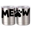 10 oz. Silver Stainless Steel Short Tumbler Thumbnail
