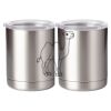 10 oz. Silver Stainless Steel Short Tumbler Thumbnail