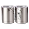 10 oz. Silver Stainless Steel Short Tumbler Thumbnail