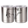 10 oz. Silver Stainless Steel Short Tumbler Thumbnail