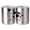 10 oz. Silver Stainless Steel Short Tumbler Thumbnail