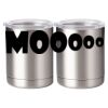 10 oz. Silver Stainless Steel Short Tumbler Thumbnail
