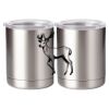 10 oz. Silver Stainless Steel Short Tumbler Thumbnail
