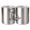 10 oz. Silver Stainless Steel Short Tumbler Thumbnail