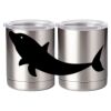 10 oz. Silver Stainless Steel Short Tumbler Thumbnail