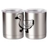 10 oz. Silver Stainless Steel Short Tumbler Thumbnail