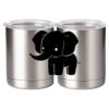 10 oz. Silver Stainless Steel Short Tumbler Thumbnail