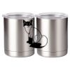 10 oz. Silver Stainless Steel Short Tumbler Thumbnail