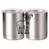 10 oz. Silver Stainless Steel Short Tumbler Thumbnail
