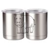 10 oz. Silver Stainless Steel Short Tumbler Thumbnail