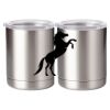10 oz. Silver Stainless Steel Short Tumbler Thumbnail