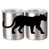 10 oz. Silver Stainless Steel Short Tumbler Thumbnail