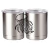 10 oz. Silver Stainless Steel Short Tumbler Thumbnail