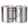 10 oz. Silver Stainless Steel Short Tumbler Thumbnail