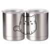10 oz. Silver Stainless Steel Short Tumbler Thumbnail