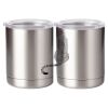 10 oz. Silver Stainless Steel Short Tumbler Thumbnail