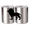 10 oz. Silver Stainless Steel Short Tumbler Thumbnail