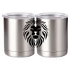 10 oz. Silver Stainless Steel Short Tumbler Thumbnail