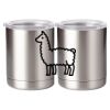 10 oz. Silver Stainless Steel Short Tumbler Thumbnail
