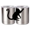 10 oz. Silver Stainless Steel Short Tumbler Thumbnail