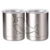 10 oz. Silver Stainless Steel Short Tumbler Thumbnail