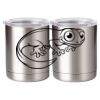 10 oz. Silver Stainless Steel Short Tumbler Thumbnail