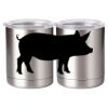 10 oz. Silver Stainless Steel Short Tumbler Thumbnail