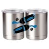 10 oz. Silver Stainless Steel Short Tumbler Thumbnail
